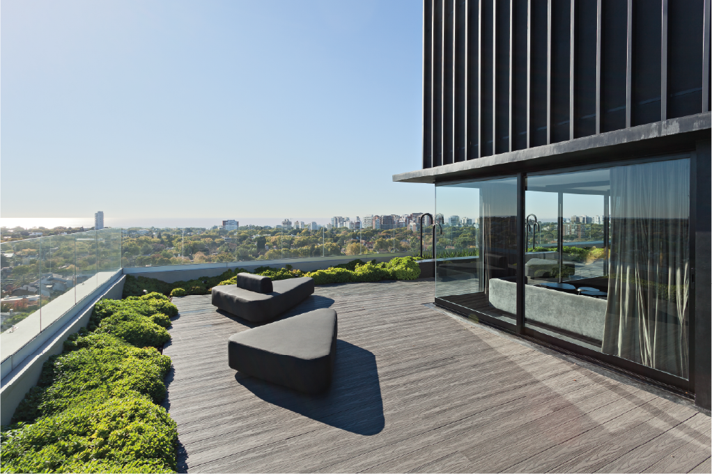 Deck WPC Silver - Park Bamboo 2